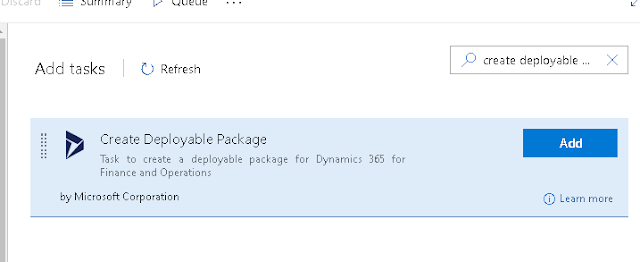 Add Create Deployable Package Task