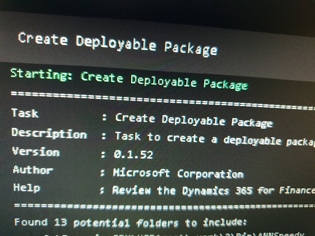 Create Deployable Package Output