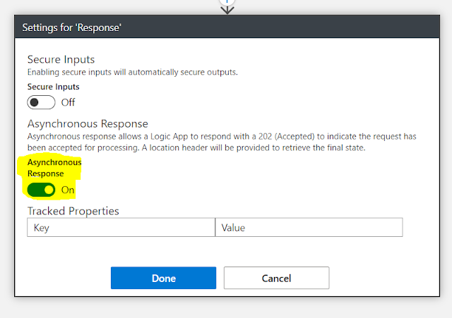 Azure Logic Apps Response Toggle