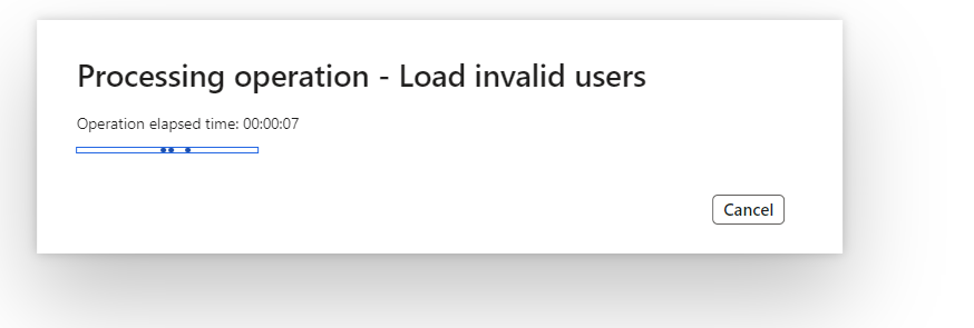 Invalid Users: Processing