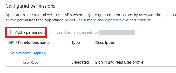 Add permission