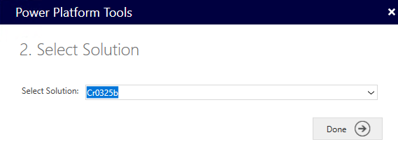 Select solution