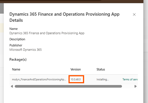 D365 Provisioning App preview